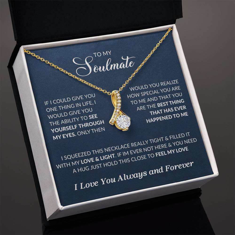 To My Soulmate | Alluring Beauty Necklace